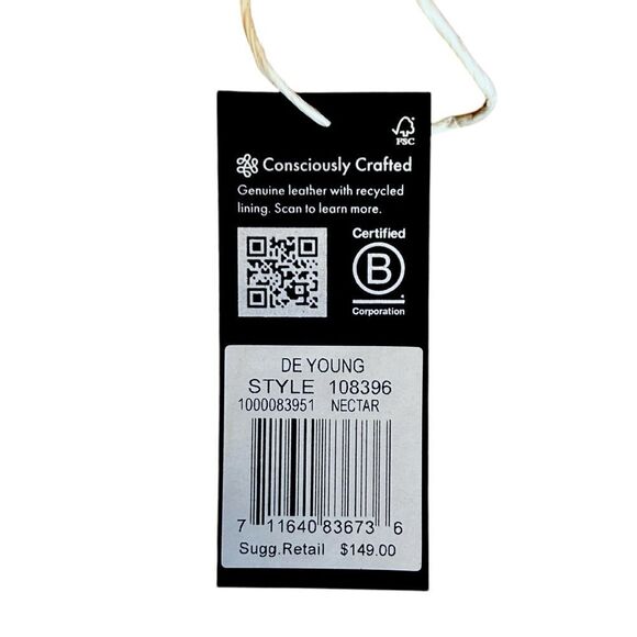 The Sak De Young Hobo Orange Nectar Leather Large Handbag Shoulder Bag Purse NWT - Picture 11 of 11